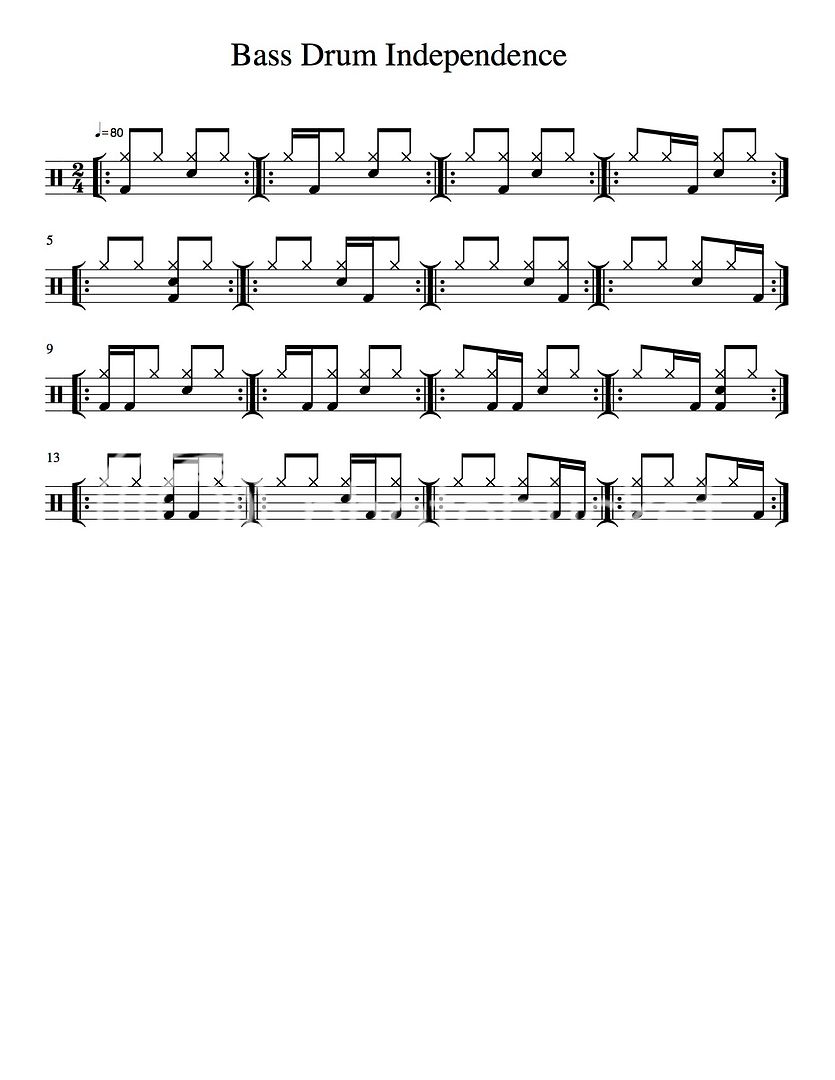 HandKick independence Drummerworld Forum